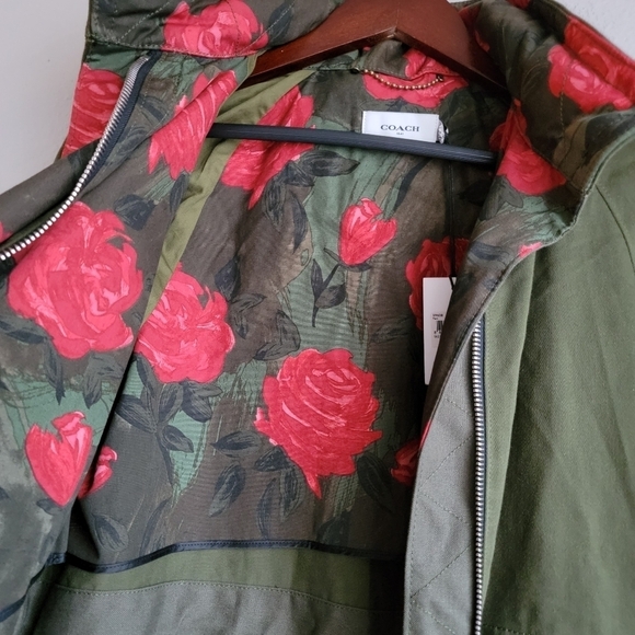 Coach 1941 Western Parka Jacket in Fern size 4 NWT - Picture 6 of 15